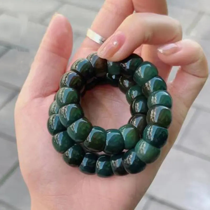 Natural Bodhi Root Finger Play Bracelet for Soft Touch