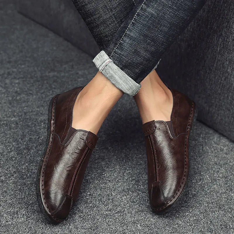 Stylish Spring Men's Slip-On Loafers for Casual Wear