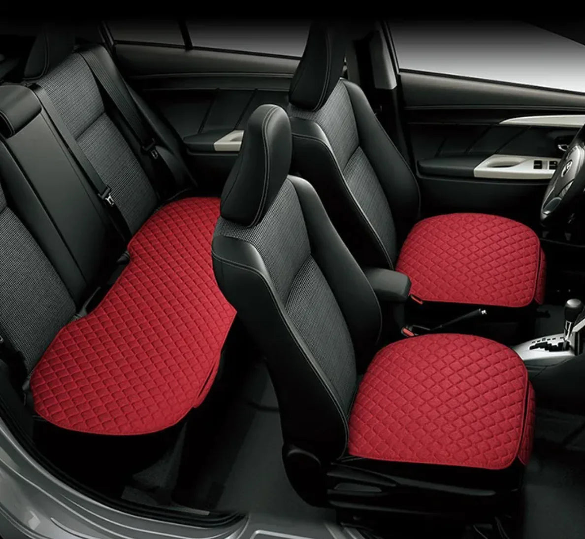 Universal Linen Car Seat Cushion