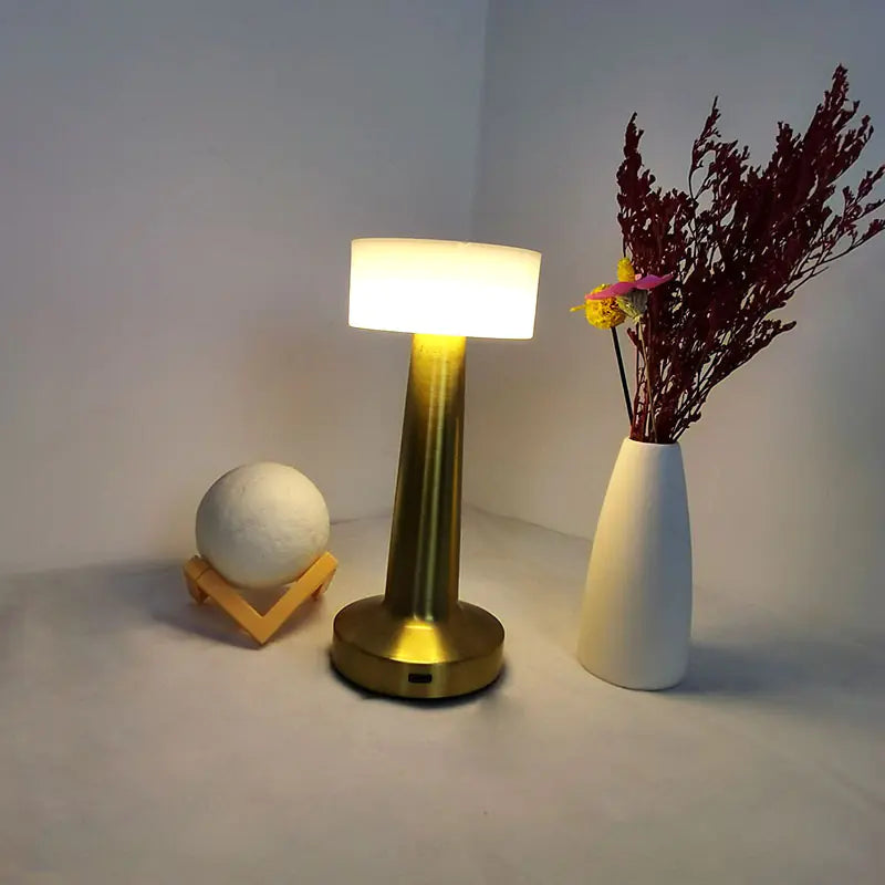 Nordic Minimalist LED Touch Table Lamp for Bedroom