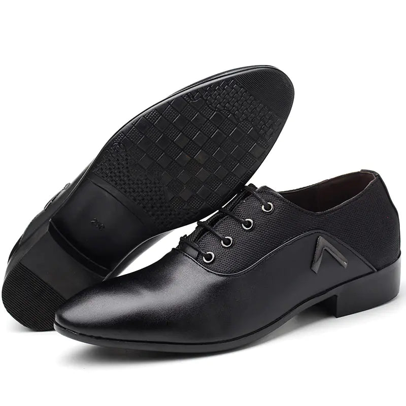 Men's Leather Shoes for Business Suit Wear