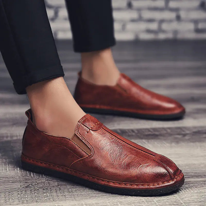 Stylish Spring Men's Slip-On Loafers for Casual Wear