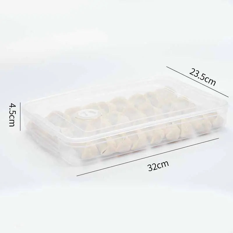 Large Food Storage Containers for Kitchen - Transparent Box