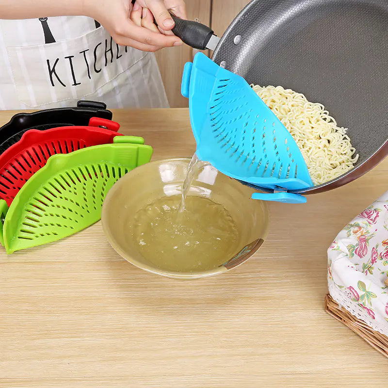 Kitchen Drain Rack, Vegetable Strainer, Leak-proof Design