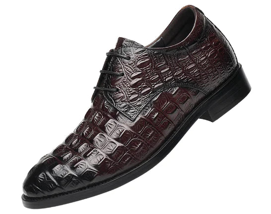 Round Toe Leather Business Shoes for Men
